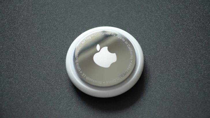 Photo of an airtag