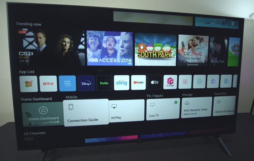Photo of lg tv