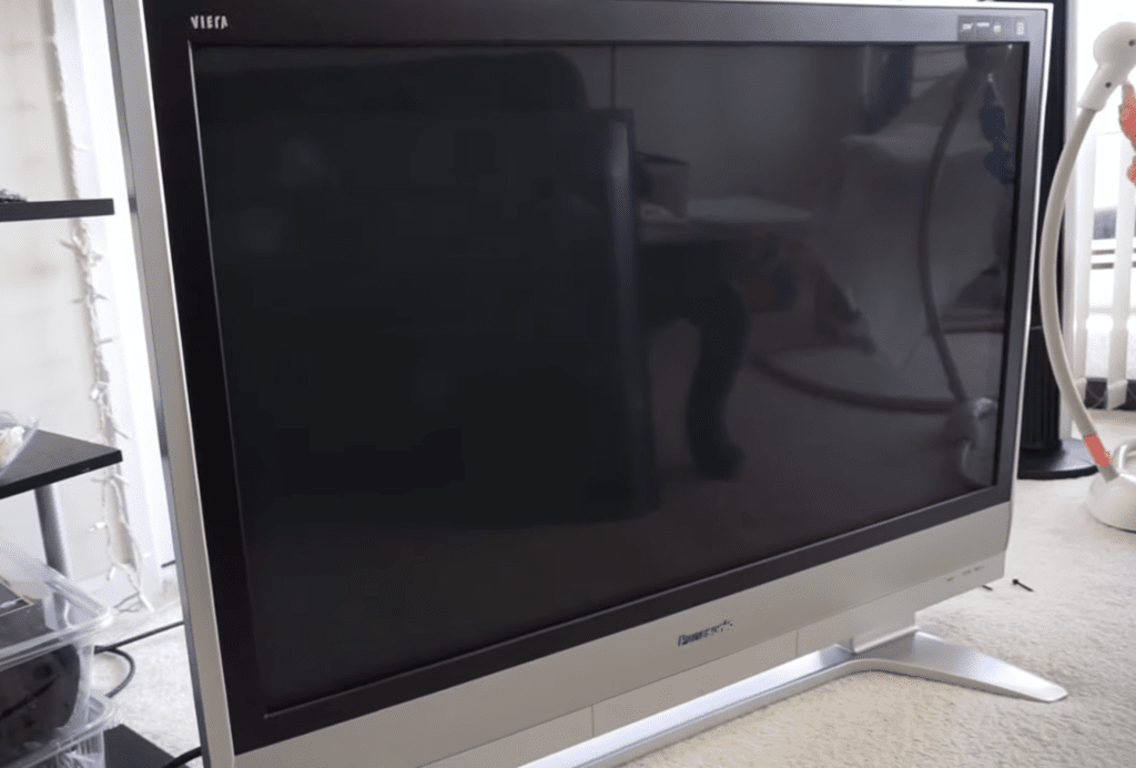 Photo of an old Panasonic Plasma TV