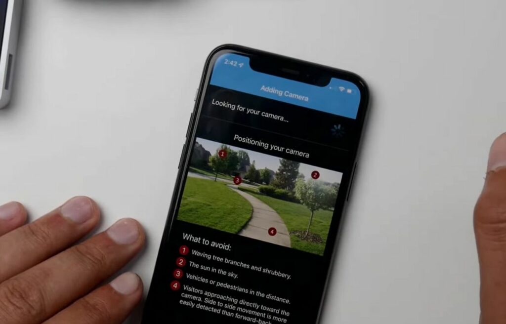 Adding Blink camera on the app
