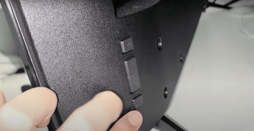 Pressing the back button of Vizio TV